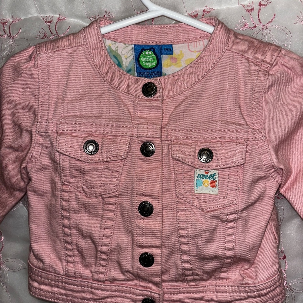 Pink Baby Jacket Gagou Tagou